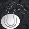 trend 925 Stamped silver Flat snake box chain necklace designer jewelry for Men Women Charms party wedding gifts