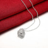 trend 925 Sterling Silver Pretty ball necklace stud earrings for woman Jewelry sets Party wedding accessories gifts