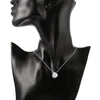 trend 925 Sterling Silver Pretty ball necklace stud earrings for woman Jewelry sets Party wedding accessories gifts