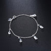 trend 925 sterling silver fine water drop chain Bracelets for woman  jewelry wedding accessories party beautiful gifts