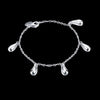 trend 925 sterling silver fine water drop chain Bracelets for woman  jewelry wedding accessories party beautiful gifts