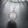 trend brands 925 Stamped Silver Fireworks Pendant Necklace For Women  designer party wedding Jewelry gifts