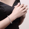 trend designer 925 Sterling Silver classic Circle chain Bracelet necklace for men women Jewelry set Party gifts