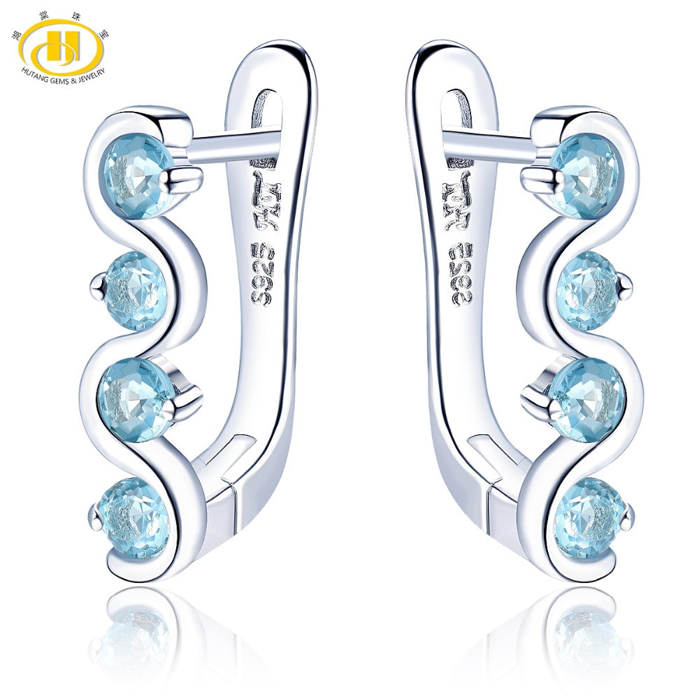Hutang-Blue-Topaz-Clip-Earrings-Natural-Gemstone-Solid-925-Sterling-Silver-Fine-Fashion-Stone-Jewelry-For