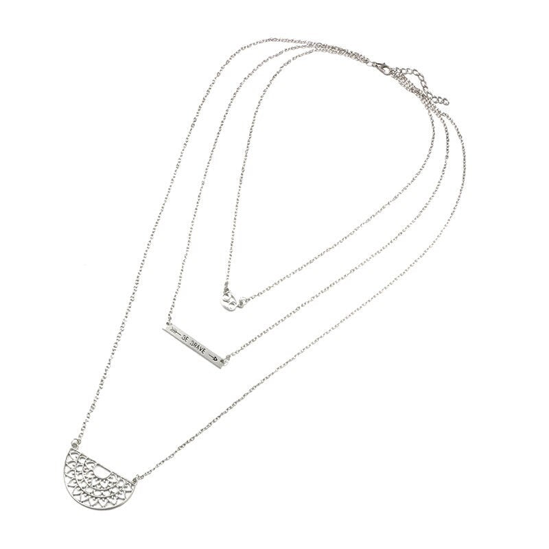 Hyperbole Big Geometric Choker Necklaces For Women Vintage Jewelry Handmade Hollow Design Statement Necklaces Femme