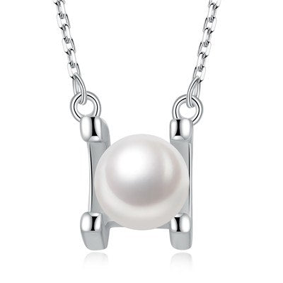 Fine Necklaces 925 Sterling Silver Statement Necklace Pearl Party Chain For Women Big Necklaces Jewelry