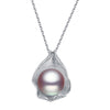 Fine Necklaces Pearl Pendants 925 Sterling Wedding Party Silver Necklace Women Chain Bohemian Jewelry