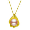 Fine Necklaces Pearl Pendants 925 Sterling Wedding Party Silver Necklace Women Chain Bohemian Jewelry