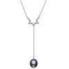 Fine Necklaces Sterling Silver 925 Pendant Party Statement Necklace Natural Crystal Pearl Jewelry