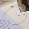IFMIA 2021 Double Layer Chain Gold Color Choker Cute Romantic Women Pearl Pendant Necklace Girl Chocker Collar Collier
