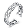Initial Rings 925 Sterlings Silver for Women Minimalist Exquisite Elegant Knuckle Finger Accessories Fine Jewelry