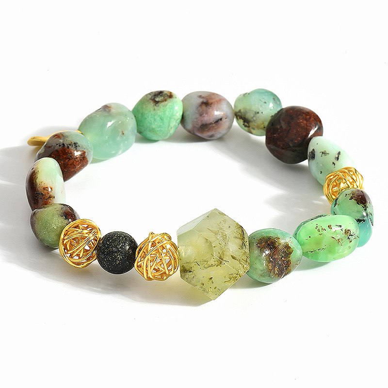 New Luxurious Statement Bracelet S925 Silver with Natural Citrine Crystal Stone Bangle Gold Plated Fine Jewelry Women