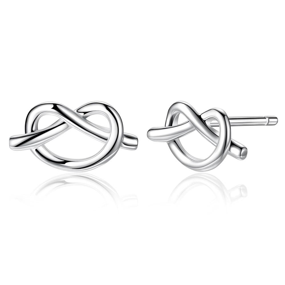 Newest Arrival S925 Sterling Silver Stud Earrings Heart Shape Delicate Fine Jewelry for Women Girl Ear Accessories Gift