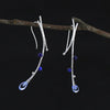 Real 925 Sterling Silver Natural Creative Handmade Fine Jewelry Ethnic Tree Branch Dangle Earrings for Women Brincos