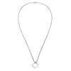 INS Simple Geometric Triangle Square Necklace Female/Male Titanium Steel Stainless Steel Necklace Hip Hip Cloth Accessories