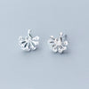 Ethnic Peacock Shape Real 925 Sterling Silver Stud Earrings Piercing Delicate Charming Women Birthd Party Fine Jewelry