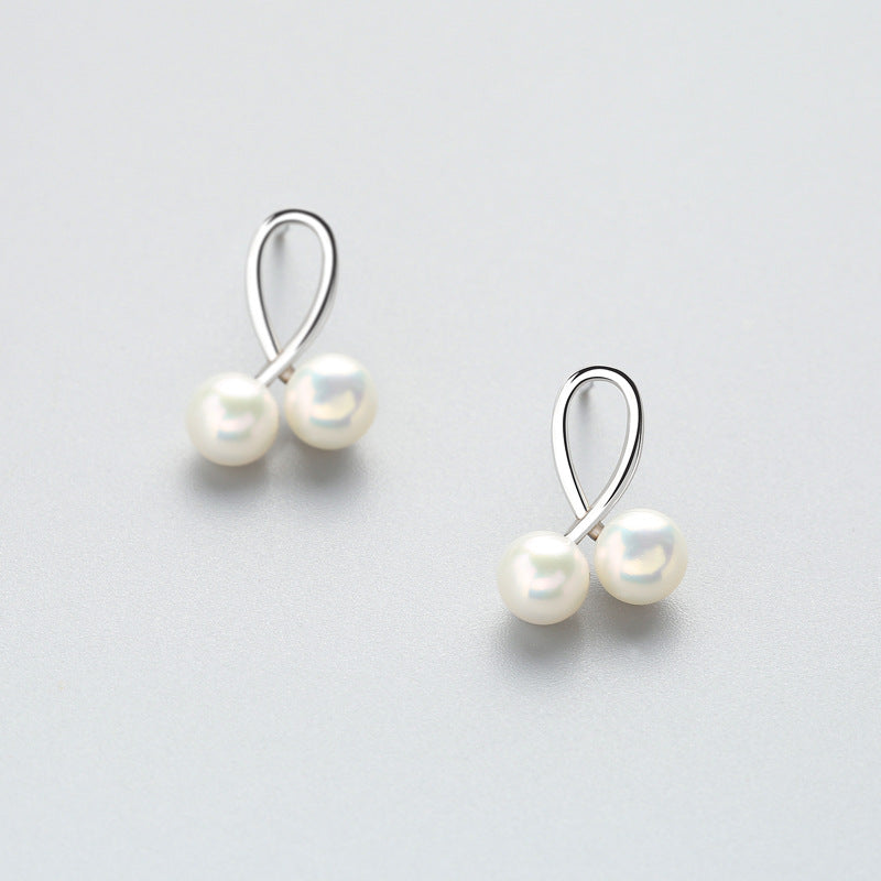 Minimalist Pearl Stud Earrings For Women Wedding Party Fine Jewelry Fashion Accessories Mujer Moda 2020 Gifts