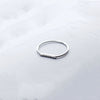 INZATT Real 925 Sterling Silver Love Letter Ring For Fashion Women Party Cute Fine Jewelry Minimalist Accessories 2020 Gift