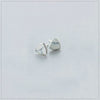 Real 925 Sterling Silver Vintage Turquoise Geometric Triangle Stud Earrings 2020 Fine Jewelry For Women Accessories Gift