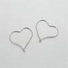 Romantic Real 925 Sterling Silver Hollow Heart Shape Drop Earrings Exquisited New tide Statement For Women Engagement