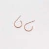 Trendy Personality Twist Ear hook Stud Earrings For Women 925 Sterling Silver Fine Jewelry Two Colors Accessories Gift