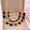 2020 Trendy Necklaces Pendants Link Chain Collar Long Plated Enamel Statement Bling & Fashion Necklace Women Jewelry