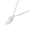 IPARAM  Trend Crystals Necklace Bohemian Hexagon Opal Pendant Necklace Female Hexagon Crystal Necklace Gift 2021