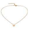 New Fashion Heart, Moon Pendant Necklace Crystal Necklace Female Holid Beach Statement Jewelry Wholesale