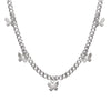 IPARAM Punk Metal Thick Chain Butterfly Choker Necklace Women Retro Animal Butterfly Short Necklace Collar Jewelry Gift