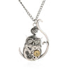 Fashion Crystal Key Heart Anchor Pendant Beaded Chain Steampunk Necklace Vintage Steam Punk Costume Jewelry For Women
