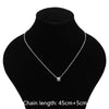 Idol star with the neck necklace Men and women short necklace personality long chain necklace short neck chain stainless steel