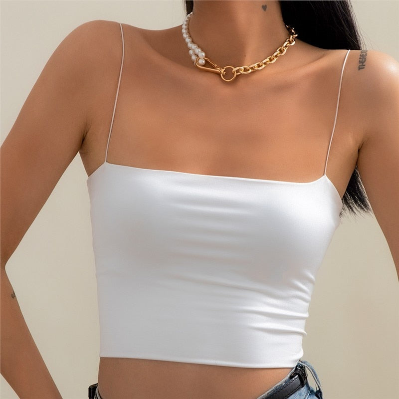 Imitation Pearl Strand Chunky Chain Asymmetric Choker Lobster Clasp Keychain Charm Necklace Hip Hop Rock Statement Party Jewelry