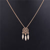 Limited Collier Maxi Necklace Collares 1pcs Dreamcatcher Dream Catcher Boho With Feathers Women's Jewelry Bohemian 41cm