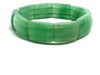 India Natural Green Jade Gemstone Stretchy Pink Crystal Burmese Jade Women Handmade Bracelet Accessories Gifts Wholesale