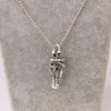Infinity love Couple Skulls Lover Hug Chain Pendant necklace skull Skeleton Necklace Skeleton Choker Witchy Jewelry, 90s Jewelry
