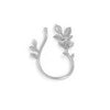 IngeSight.Z 1PC Rose Flower Leaves Clip Earrings Without Piercing Korean Arc Hanging Earrings Fake Cartilage Ear Bone Jewelry