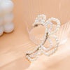 IngeSight.Z  1pcs Korean Elegant Pearl Flower Shape Clip Earrings For Women Simple Punk No ear Piercing Full Pearl Ear Cuff Clip