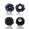 IngeSight.Z 2 Pieces Charm Acrylic Bead Flower Shoe Decoration Elegant Women Anklet Shoe Clip Jewelry Accessories Buckle