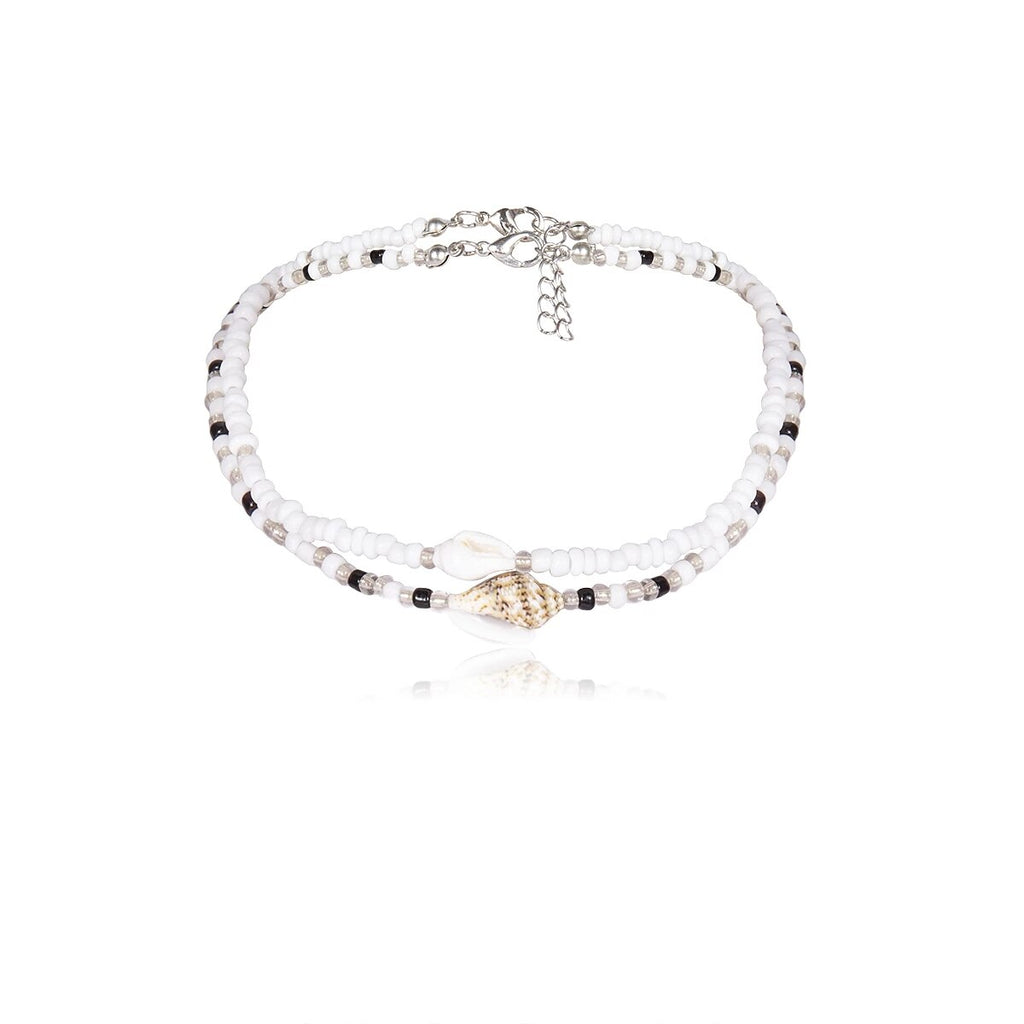 IngeSight.Z 2Pcs/Lot Bohemian Colorful Bead Choker Necklace Collar Statement Letter LOVE Clavicle Chain Women Necklaces Jewelry