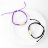 IngeSight.Z 2pc/set Bohemian Shell Braided Rope Chain Bracelet Set for Women Handmade Adjustable Anklet Wristband Beach Jewelry