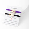 IngeSight.Z 2pc/set Bohemian Shell Braided Rope Chain Bracelet Set for Women Handmade Adjustable Anklet Wristband Beach Jewelry