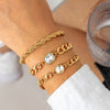 IngeSight.Z 3Pcs/Set Miami Cuban Thick Bracelet With Rhinestone for Women Men Steampunk Hip Hop Twisted Rope Chain Jewelry Gift