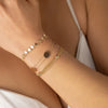 IngeSight.Z 3Pcs/Set Small Sequin Ball Beaded Pendant Bracelets  for Women Punk Gold Color Wrist Chain Friendship Bracelets 2022