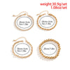 IngeSight.Z 4Pcs/Set Iced Out Rhinestone Cuban Twist Rope Chain Bracelets for Women Punk Vintage CCB Beaded Wrist Jewelry Gift