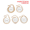 IngeSight.Z 5Pcs/Set Hollow out Heart Rhinestone Bracelets For Women Punk Curb Cuban Tennis Chain Bracelets Bangles Jewelry