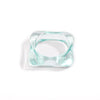 IngeSight.Z 7 Colors Acrylic Acetic Acid Geometric Square Knuckle Finger Rings Female Rainbow Resin Index Finger Rings Jewelry