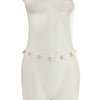 IngeSight.Z Bohemia Shell Pendant Belly Chain For Women Simple Wild Thin Beaded Belt Waist Chain 2022 Summer Beach Jewelry
