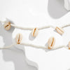 IngeSight.Z Bohemia Shell Pendant Belly Chain For Women Simple Wild Thin Beaded Belt Waist Chain 2022 Summer Beach Jewelry
