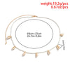 IngeSight.Z Bohemia Shell Pendant Belly Chain For Women Simple Wild Thin Beaded Belt Waist Chain 2022 Summer Beach Jewelry