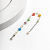 IngeSight.Z Bohemian Colorful Crystal Flower Beaded Bracelet for Women  Imitation Pearls Sweet Acrylic Y2k Bracelet 2022